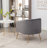Mariantonietta Velvet Barrel Chair-914736328