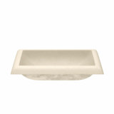 Montecito Handmade Rectangular Drop-in Bathroom Sink