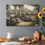 Rose Garden I - peinture sur toile tendue-2067314141