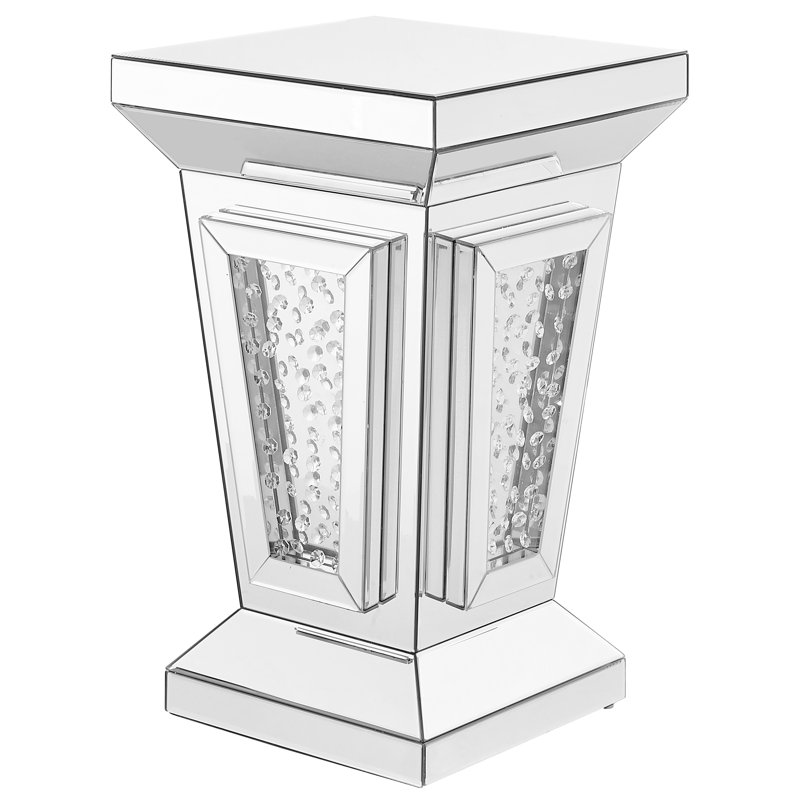 Stonebraker Glass Top End Table