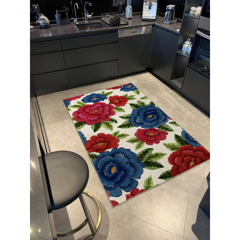 Tapis rectangulaire Wimjan, Tapis de couloir 4 pi x 9 pi 11 po