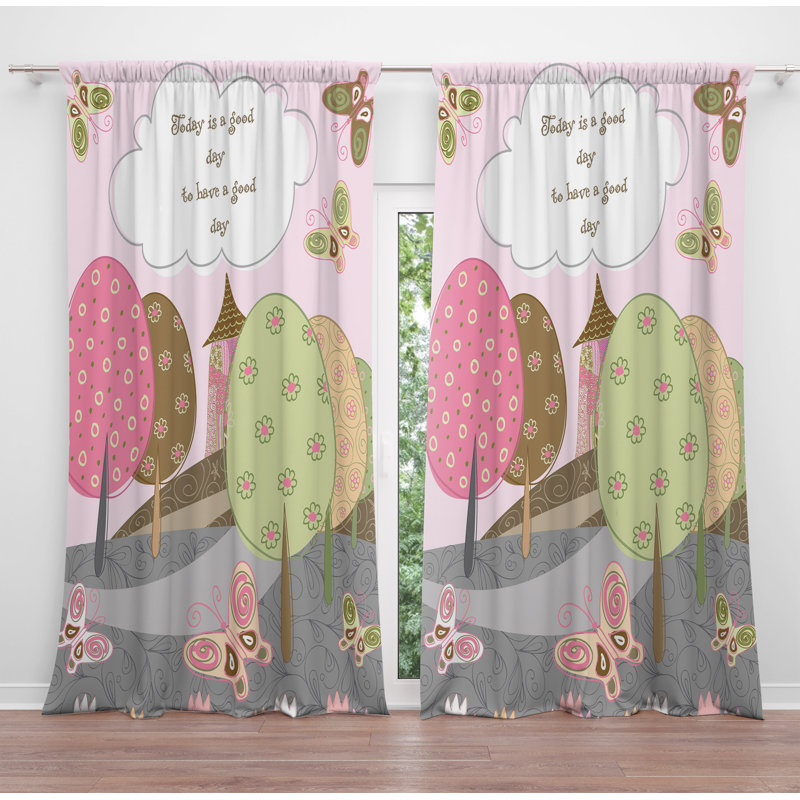 Aholla Room Darkening Curtain Pair, 20" W x 52" L
