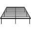 HOMCOM 4ft6 Double Bed Frame with Underbed Storage, No Box Spring Needed