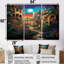 Richins - City Buildings Wall Art Set-108455694-108455691
