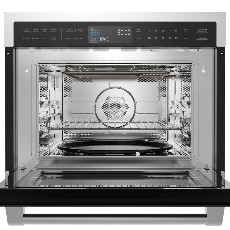 24 Inch 1.6 Cu. Ft. Built-in Convenction Microwave Oven in Stainless Steel
