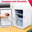 Mini-frigo personnel Frigidaire 9 canettes/6,5 litres avec miroir lumineux, blanc-116797373