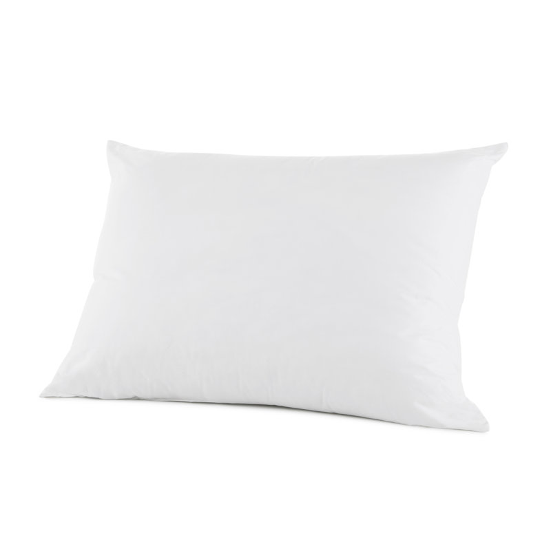 Oreiller soufflé 100% coton à densité de tissage 300 fils Clean Design Home, Standard 20 po x 26 po