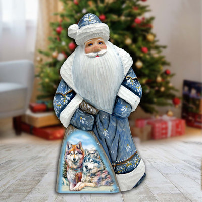 Christmas Wolf Figurines & Collectibles