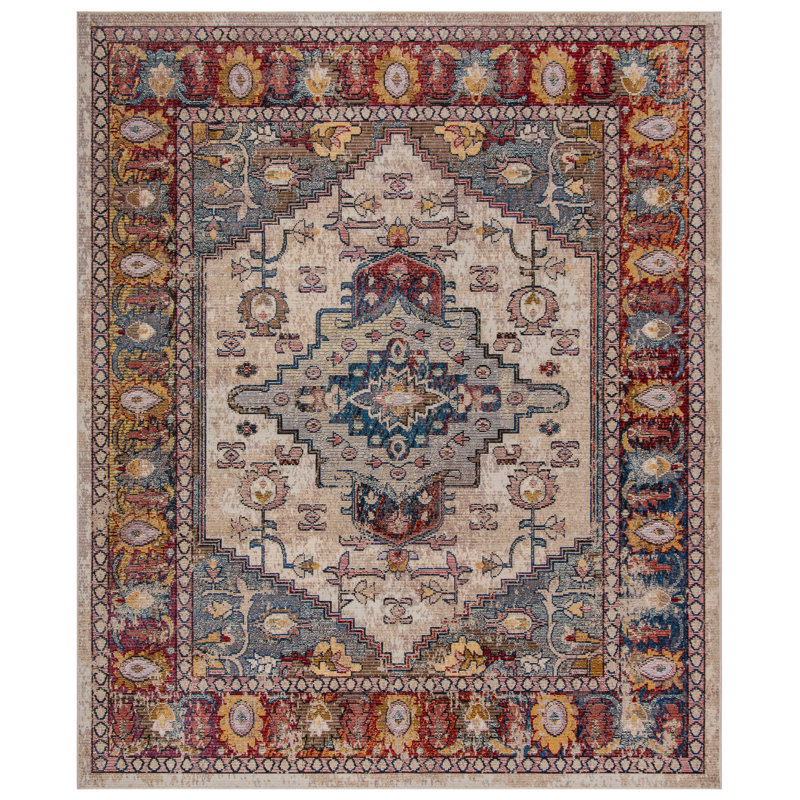 Tamera Performance Oriental Rug, Rectangle 8' x 10'