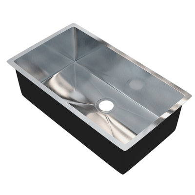 33-inch Stainless Steel Single Bowl Kitchen Sink