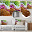 «Purple Bloom Transitional Journey III - Art mural moderne en métal, impression sur métal moderne-650077664