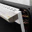 ZLINE 24 in. Satin Stainless Marino Induction Range with 3 Element Cooktop and White Matte Door