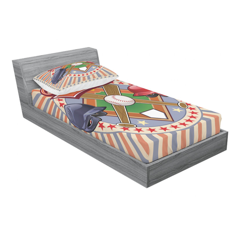 Microfiber Sheet Set, Twin XL Sheet Set with Fitted Sheet