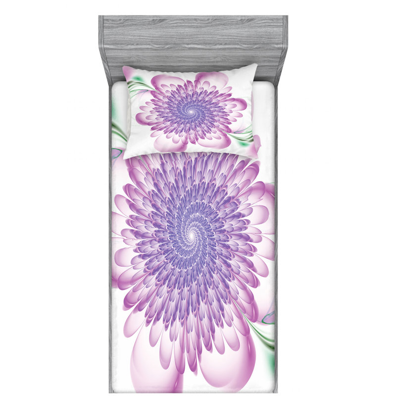 Microfiber Sheet Set, Twin XL Sheet Set with Fitted Sheet