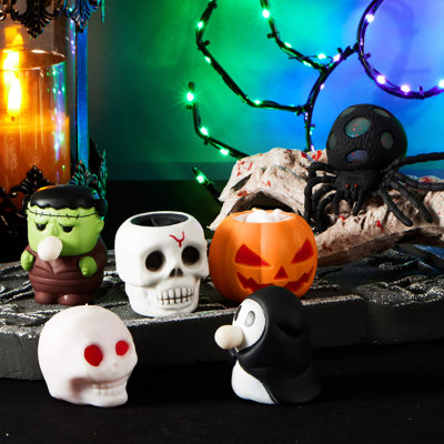 6 PCS Halloween Squishy Toys
