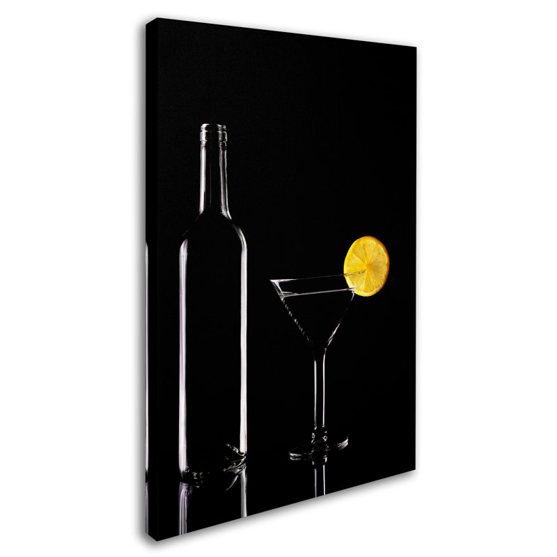« martini », reproduction de photo sur toile tendue, H 19 po x l 12 po