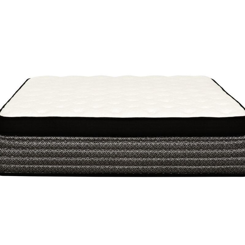Matelas pour lit très grand 16 po - La mousse viscoélastique imprégnée de gel réduit et gêne les ressorts ensachés pour une meilleure harmonisation de la colonne vertébrale