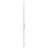 24"OD x 6"ID x 13 1/4"C x 1"P Axel Architectural Grade PVC Contemporary Ceiling Medallion, Two Piece-36075849