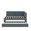 Lit de jour double avec lit gigogne-163171436