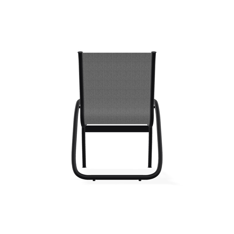 Fauteuil de patio Gardenella, Titane Sunbrella®, Noir texturé