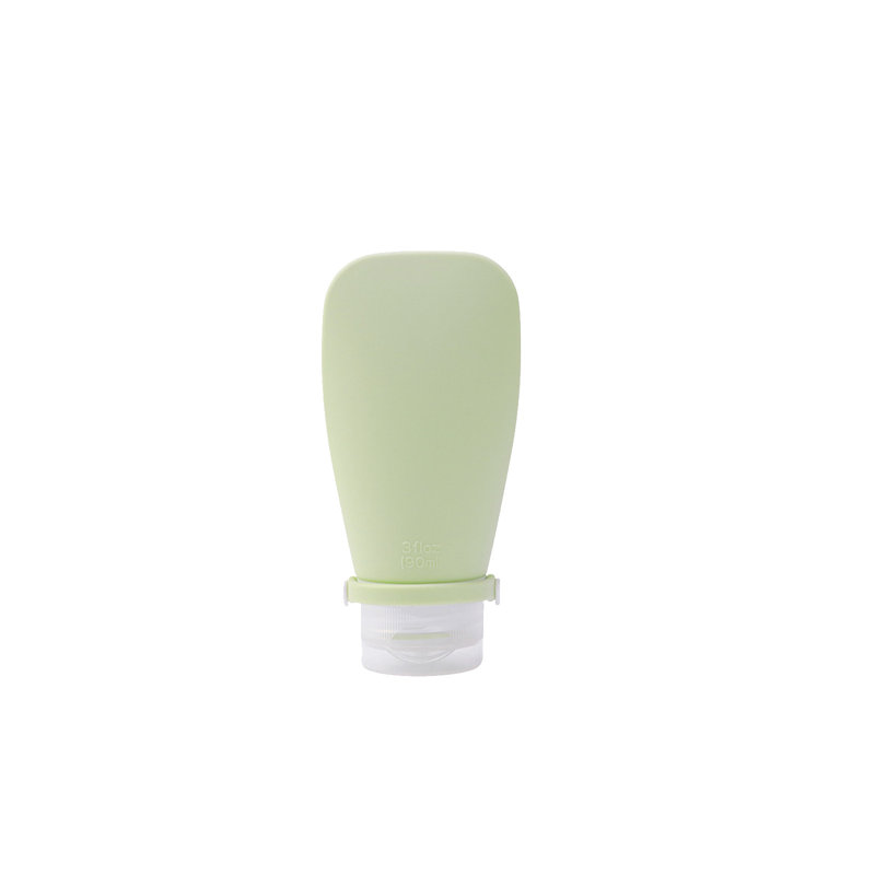 Bouteille d'eau 90 ml, échantillon de cosmétiques, bouteille vide, shampooing et gel pour la douche, extrusion, ensemble de bouteilles en plastique, lavage portable, couvercle rabattable pour une compression facile