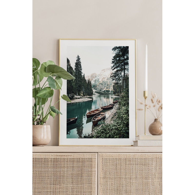 Superbe peinture décorative en panneau de fibres à densité moyenne, 12,9 po x 18,9 po | Cadre 100% bois massif (épaisseur: 0,8 pouce) | L'impression numérique vibrante, parfaite pour la décoration intérieure et les murs de galerie, ajoute élégance et style à n'importe quelle pièce