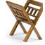 Guildhall Solid Wood Free Standing Magazine Rack