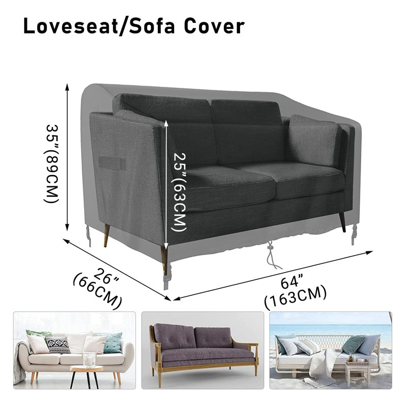 Outdoor Patio Bench Cover