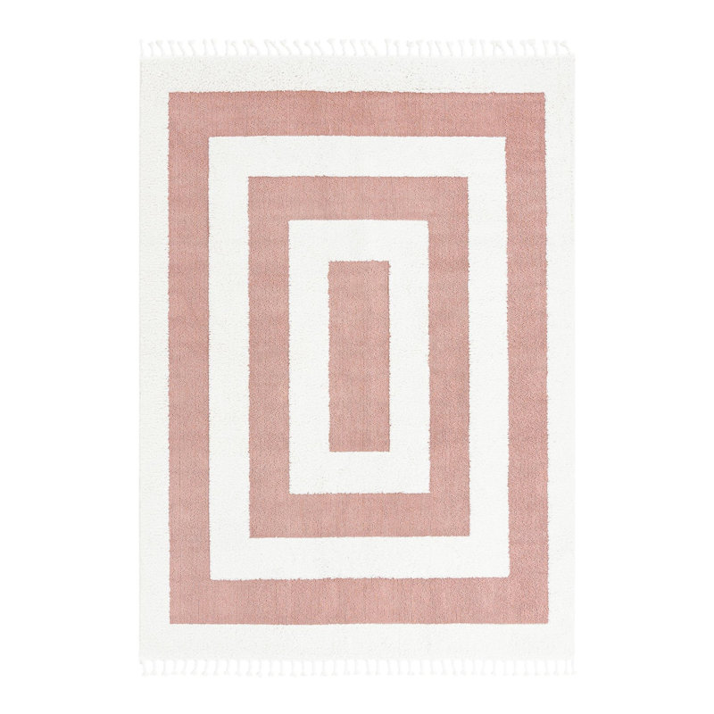 Geometric Indoor Rug, Rectangle 7'10" x 10'