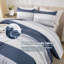 Ensemble d'édredon pour grand lit Andency bleu minéral - Ensembles d'édredon léger et moelleux 3 pièces, édredon toutes saisons en duvet synthétique (1 édredon, 2 taies d'oreiller)-124498873-124764780