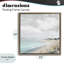 Cadre flottant Coastal Morning par The Dunes, design par Carol Robinson-1144773379-1144773378