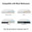 Taha  Adjustable Bed Base with Massage-APP Connects Adjustable Bed Frame with 4 Height Options, Wireless Control Adjustable Bed with Under-Bed Nightlight-280986952