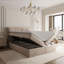Balcer Upholstered Bed with Mattress-842886611