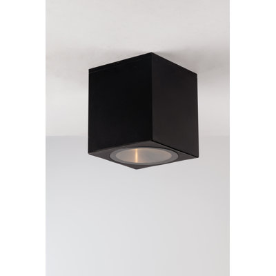 1 - Bulb Outdoor Flush Mount