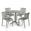 Plastic Patio Dining Set Table,