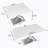 1 Piece Rectangular Dining Table Without Chair-1776591968
