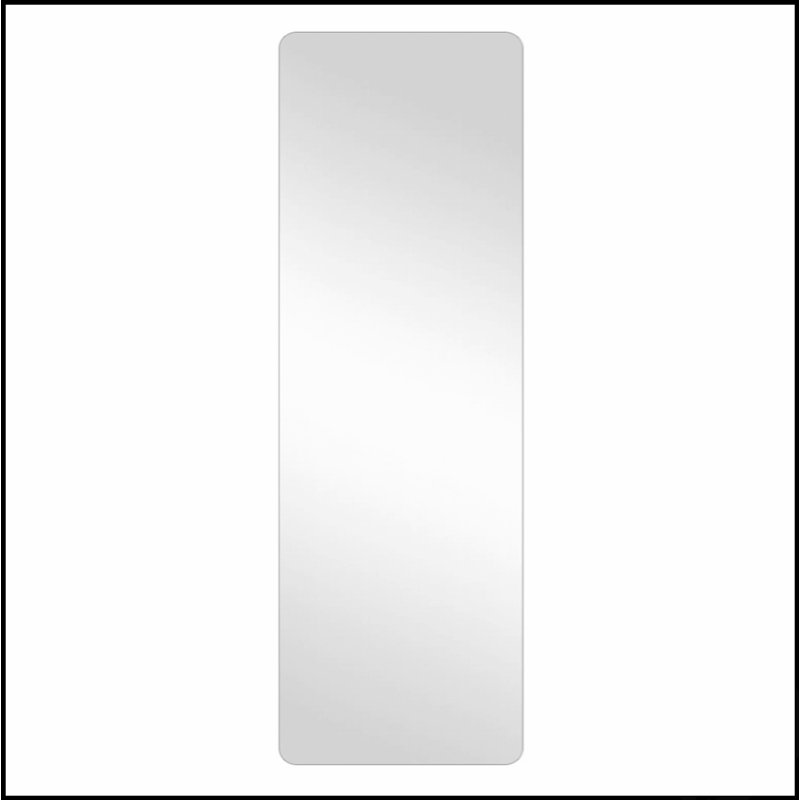 65X24 Inch Full Body Mirror With Rounded Corners, Explosion-Proof Glass For Living Room And Bedroom, High-Quality 5Mm Silver Mirror