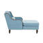 Chaise longue rembourrée avec poches latérales-1952350436