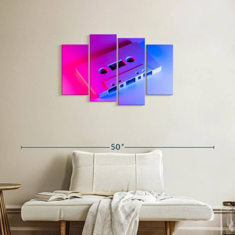 Cassette couleur Abarca, H 22 po x l 36 po