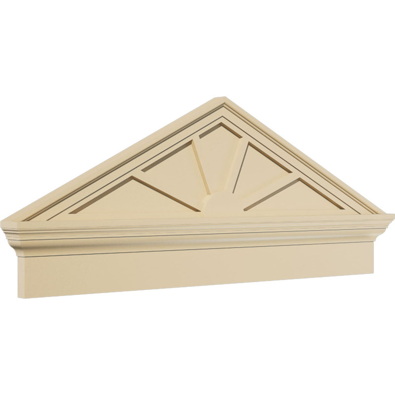 Fronton en uréthane Signature, 40 po x 16,875 po x 2,75 po, Combinaison, 4 rayons
