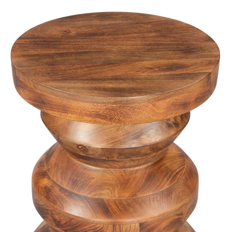 Solid Wood End Table