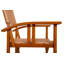 Balago Leather Folding Chair, Brown