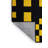 Machine Washable Checkered Black Area Rug-1252836851