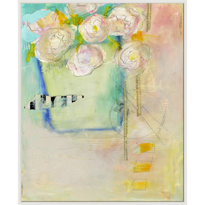 Jill Krasner " White Mums " by Jill Krasner