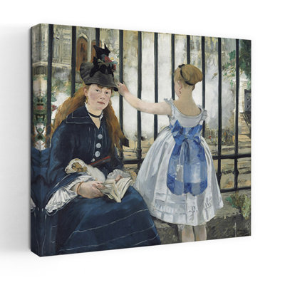 The Railway Classic Spring Urban Wall Art Print