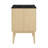Bosse 24" Freestanding Bathroom Vanity in Natural Oak with Black Sink Top-105940853-121676151-105940852