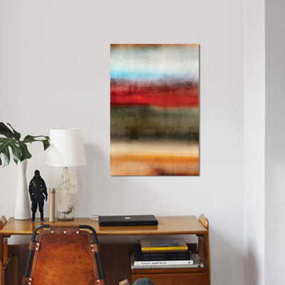 « tribal color laver i », reproduction sur toile