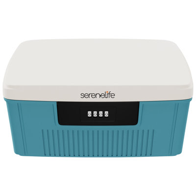 SereneLife Locking Storage Container Bin
