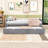 Twin Size Platform Bed with Twin Trundle-966105531