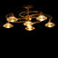 Greenhaw Glass Semi Flush Mount-11283704